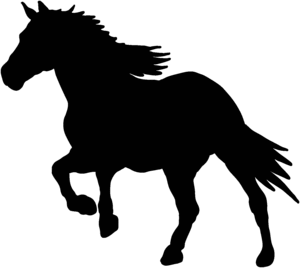 Horse Decal ST #2 Western Ranch Farm Animal Window Stickers