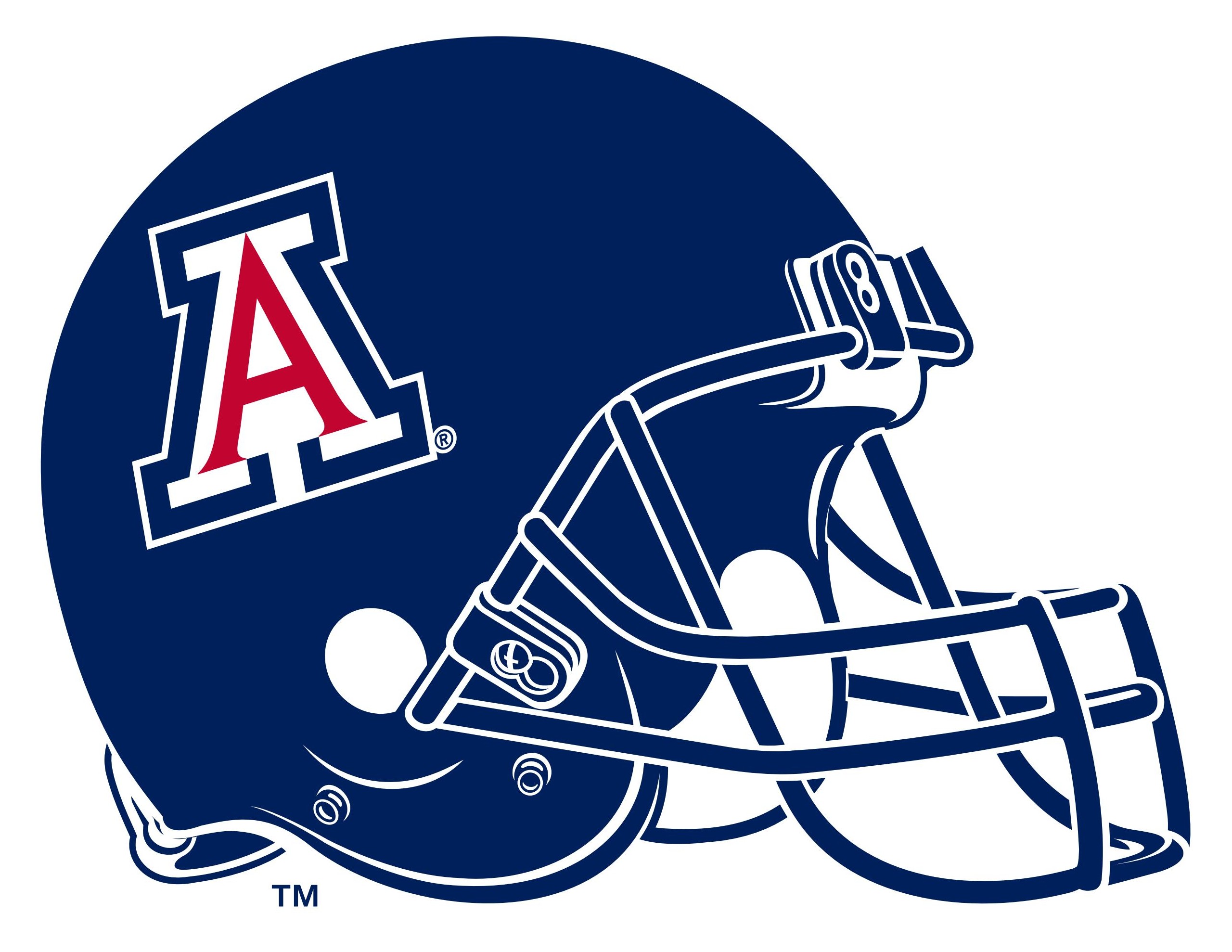 University-of-Arizona-Football-Helmet Vector EPS Free Download