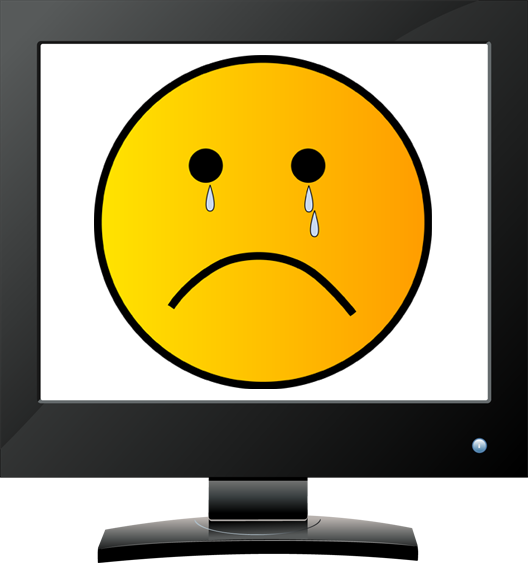 Sad Smiley Face Computer Clip Art