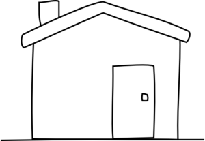 Clipart house black and white - ClipArt Best - ClipArt Best