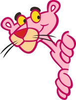 Pink Panther Vector - ClipArt Best