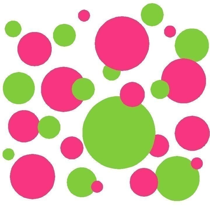 Free Polka Dot Border Clip Art