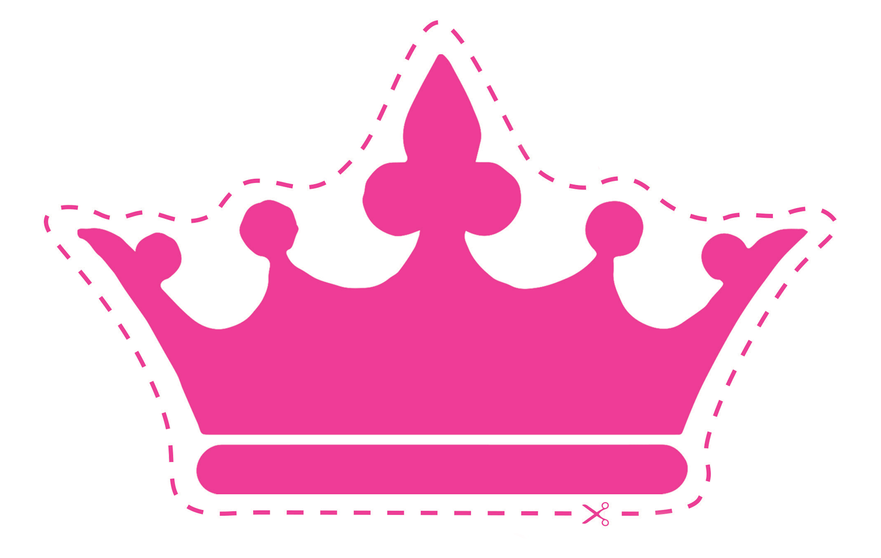 10 Best Images of Cut Out Crowns And Tiaras - Queen Crown Template ...