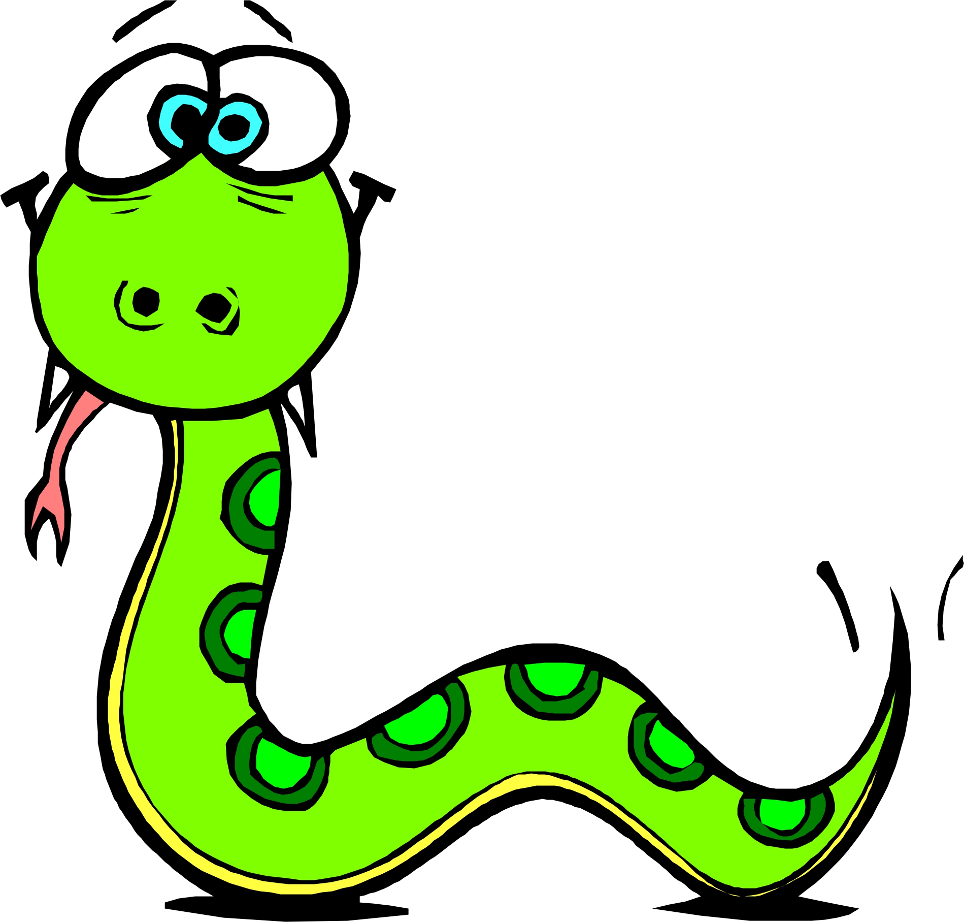 Cartoon Snake Pics