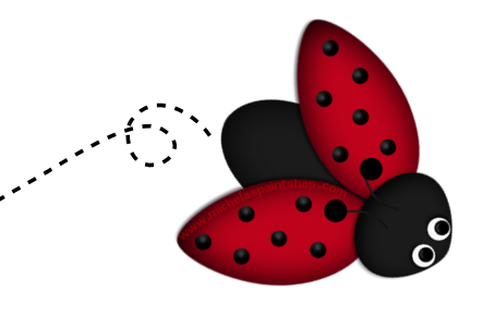 Free Cute Clip Art | Ladybug Clipart PSP Tutorial Paint Shop Pro ...