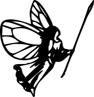 Fairy Clip Art Tinkerbell Black And White - Free ...