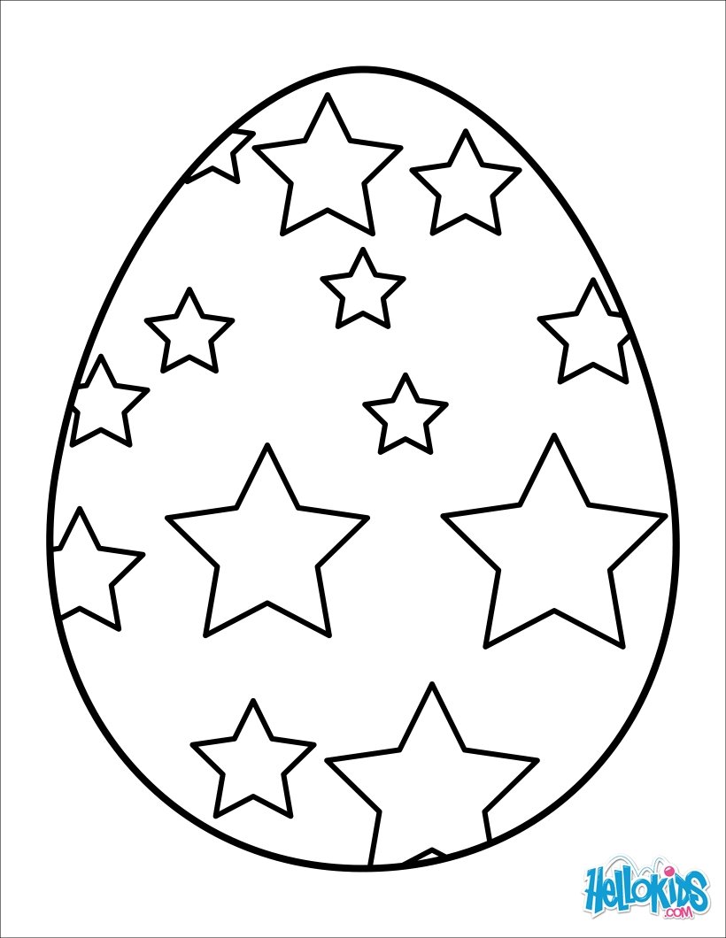 Easter Eggs Coloring Pages | When Is Easter 2017 – Happy Easter ...