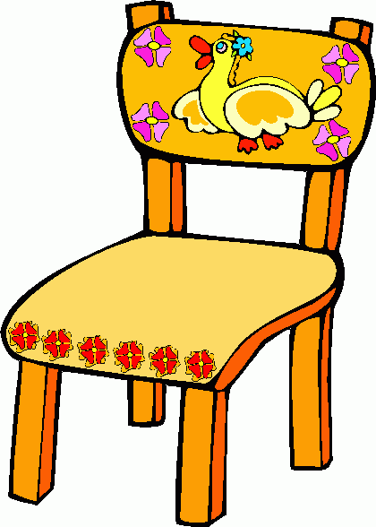 School Chair Clipart