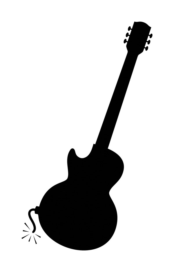 Cartoon Guitar | Free Download Clip Art | Free Clip Art | on ...