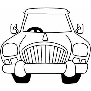 Cartoon Cars Front View - ClipArt Best