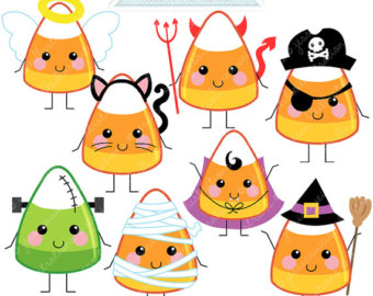 Halloween clip art candy corn