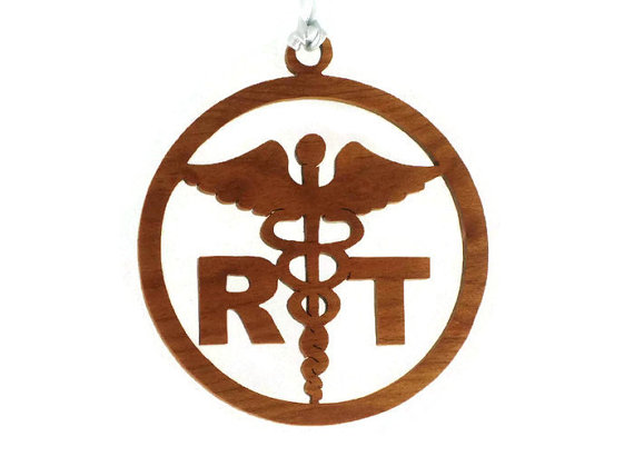 Respiratory Therapist Christmas Ornament Handmade by KevsKrafts