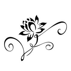 Tribal Lotus Flower Drawing - ClipArt Best