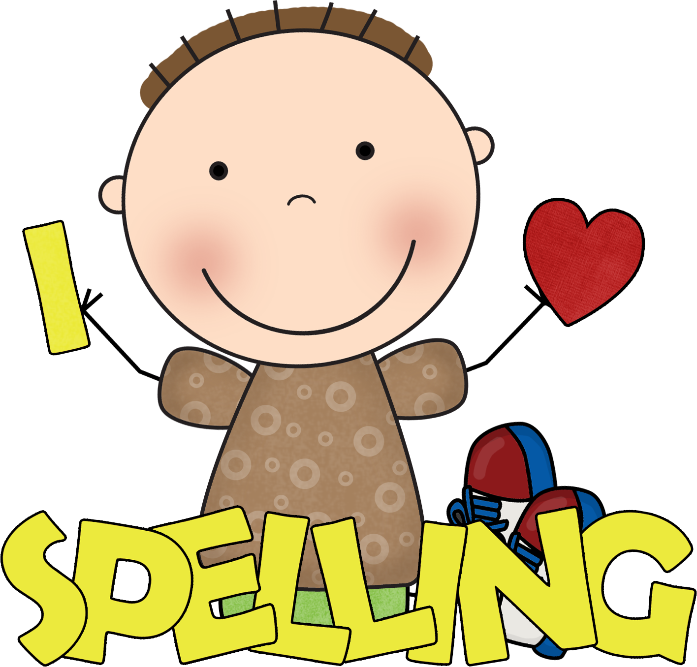 Spelling clip art