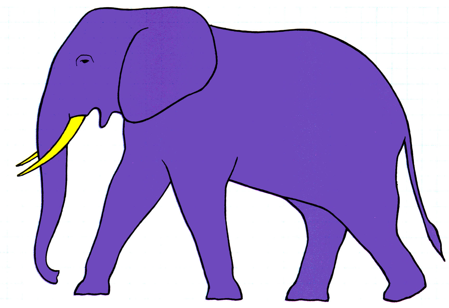 dessin-elephant.JPG - Dessins pour enfants