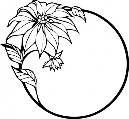 Flower Outline Clipart | Free Download Clip Art | Free Clip Art ...