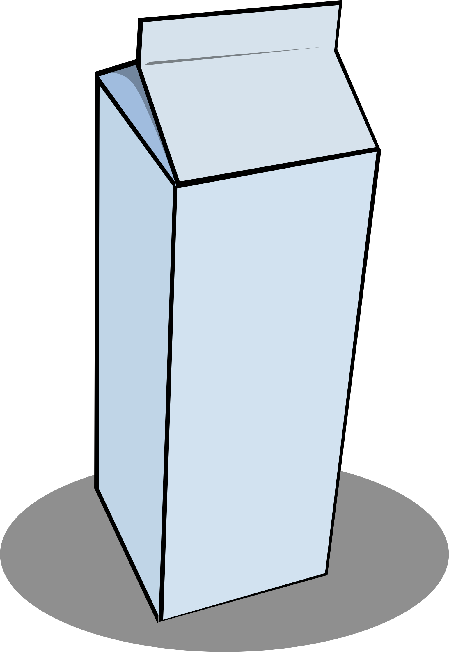 Clipart - Milk Carton