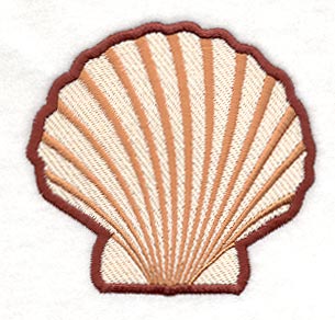 Machine Embroidery Designs at Embroidery Library! - Scallop Seashell