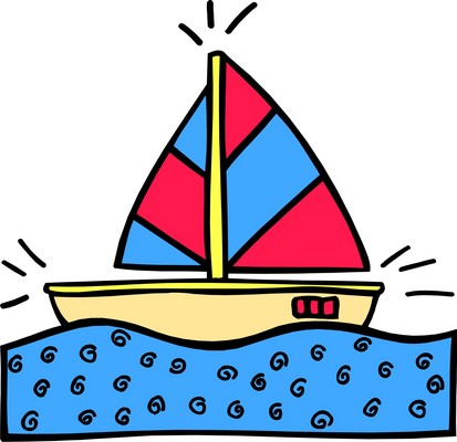 Clipart sailing boat