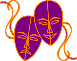 Theatre Masks Clip Art - vector clip art online ...