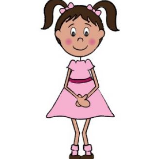 Small Girl Clipart