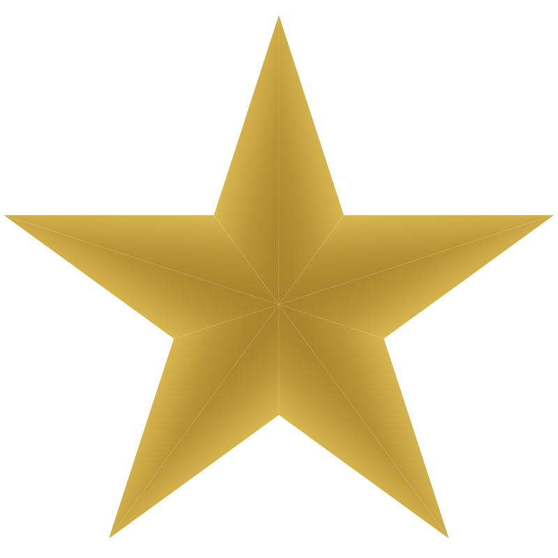 Gold Star Clip Art - The Cliparts