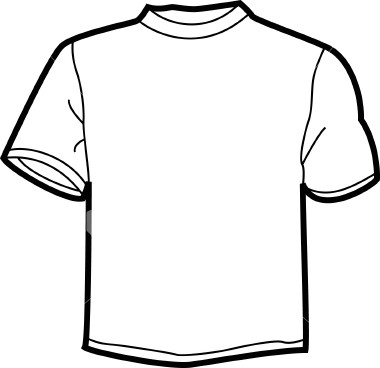 T Shirt Clip Art Black And White - Free Clipart Images