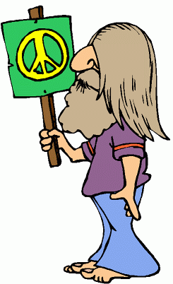 Old Hippie Clipart