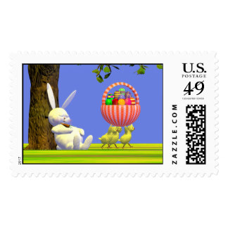 Easter Scenes Postage Stamps | Zazzle