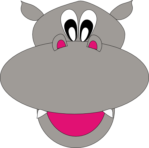 Hippo Clip Art - ClipArt Best