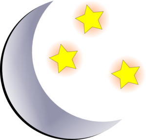 35+ Night Moon Clipart