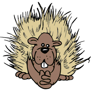 Porcupine clipart, cliparts of Porcupine free download (wmf, eps ...