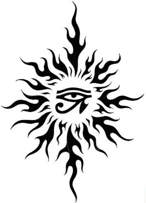 65 Sun Tattoos | Tribal Sun Tattoo Designs - ClipArt Best ...