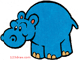 How to Draw Hippos : Drawing Tutorials & Drawing & How to Draw ...