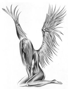 fallen angel drawings - Google Search | Art | Pinterest