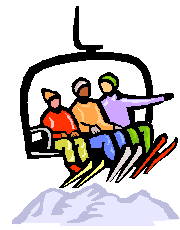 Ski Mountain Clipart