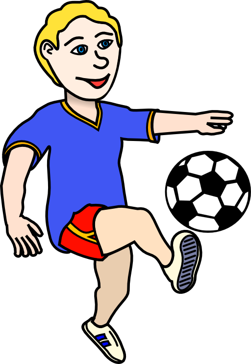 Best Playing Football Clipart #28758 - Clipartion.com
