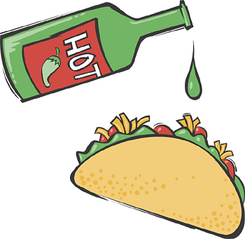 Taco dinner clipart