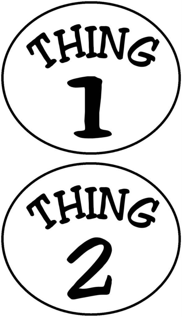 Thing 1 And Thing 2 Printable Clip Art ClipArt Best