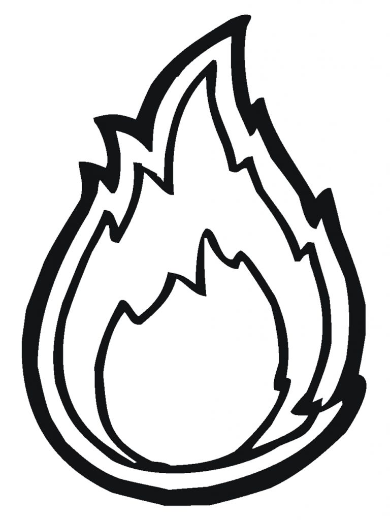 Fire Coloring Pages - Whataboutmimi.com