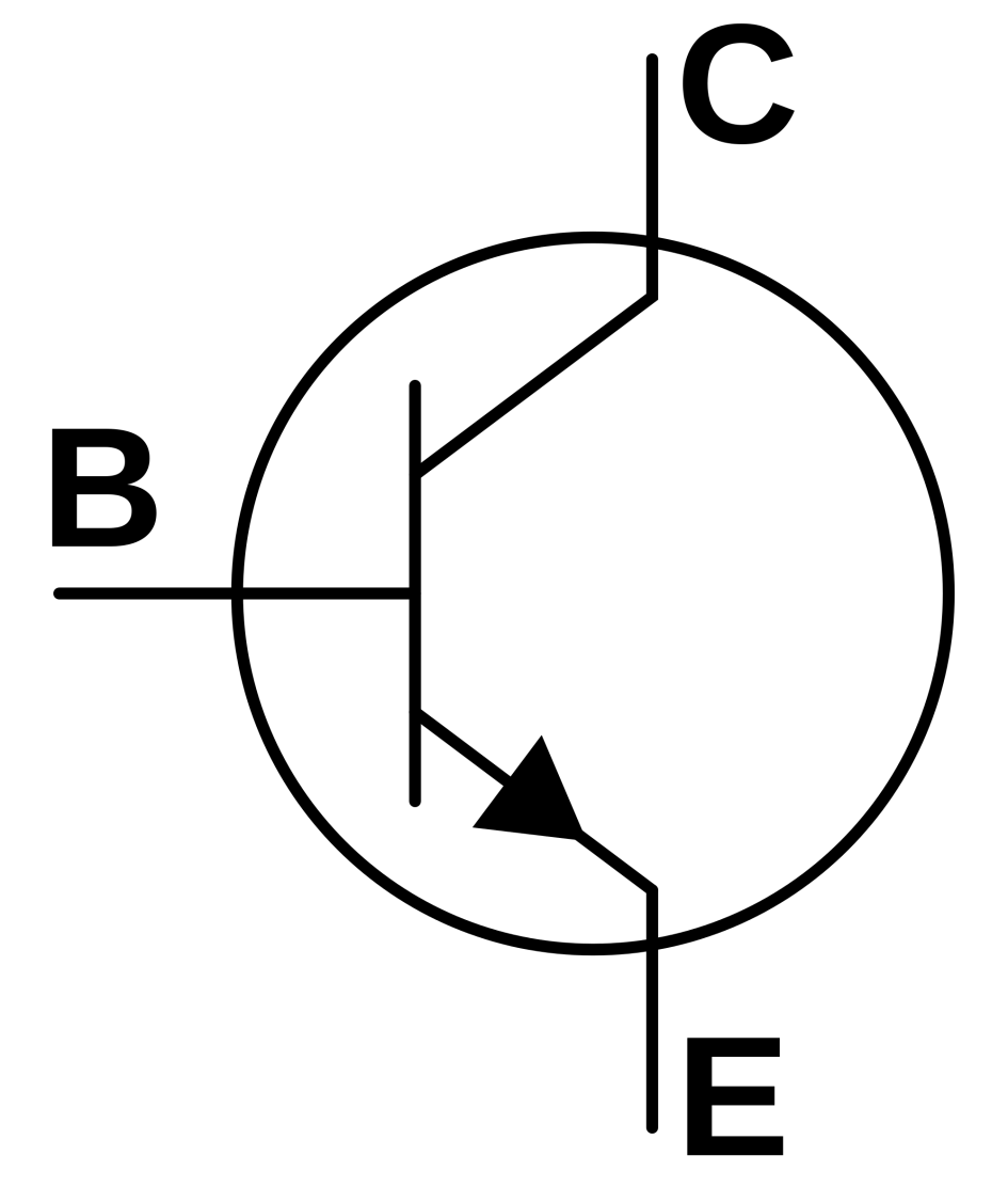 Component. npn transistor symbol: Transistor Wikipedia The Free ...