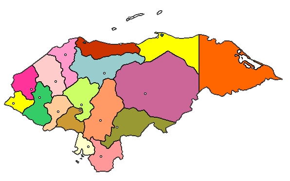 Mapas de Honduras