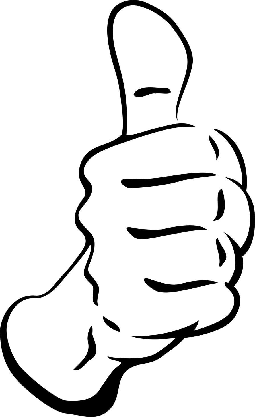 Two Thumbs Up Clipart