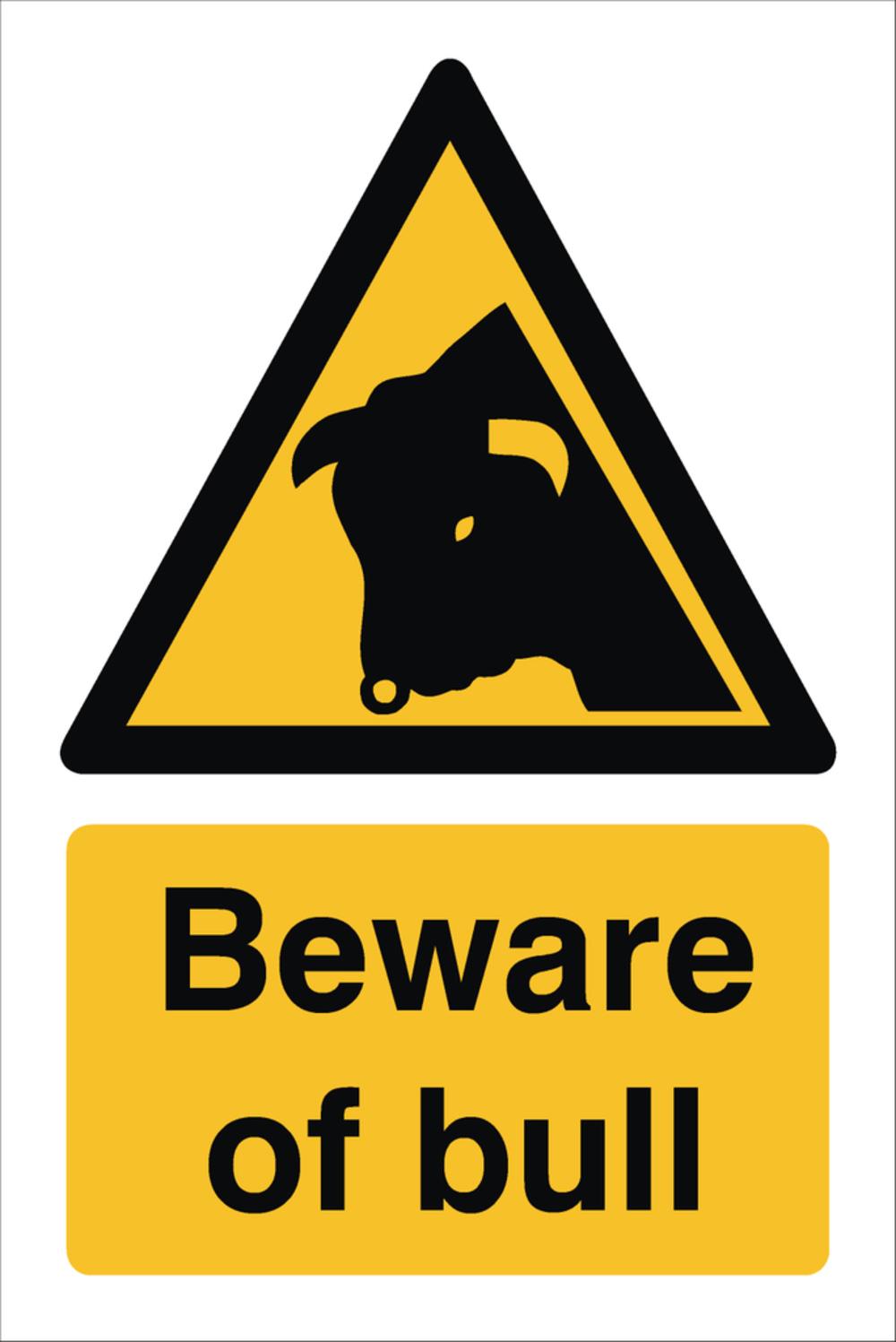 Beware Of Bull Sign | Raymac Signs