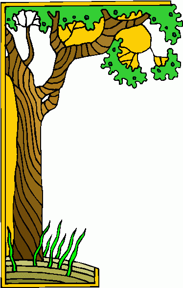 Tree Boarders Clipart