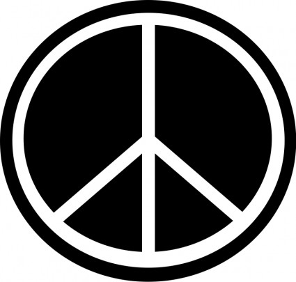 Peace Sign Border Clip Art