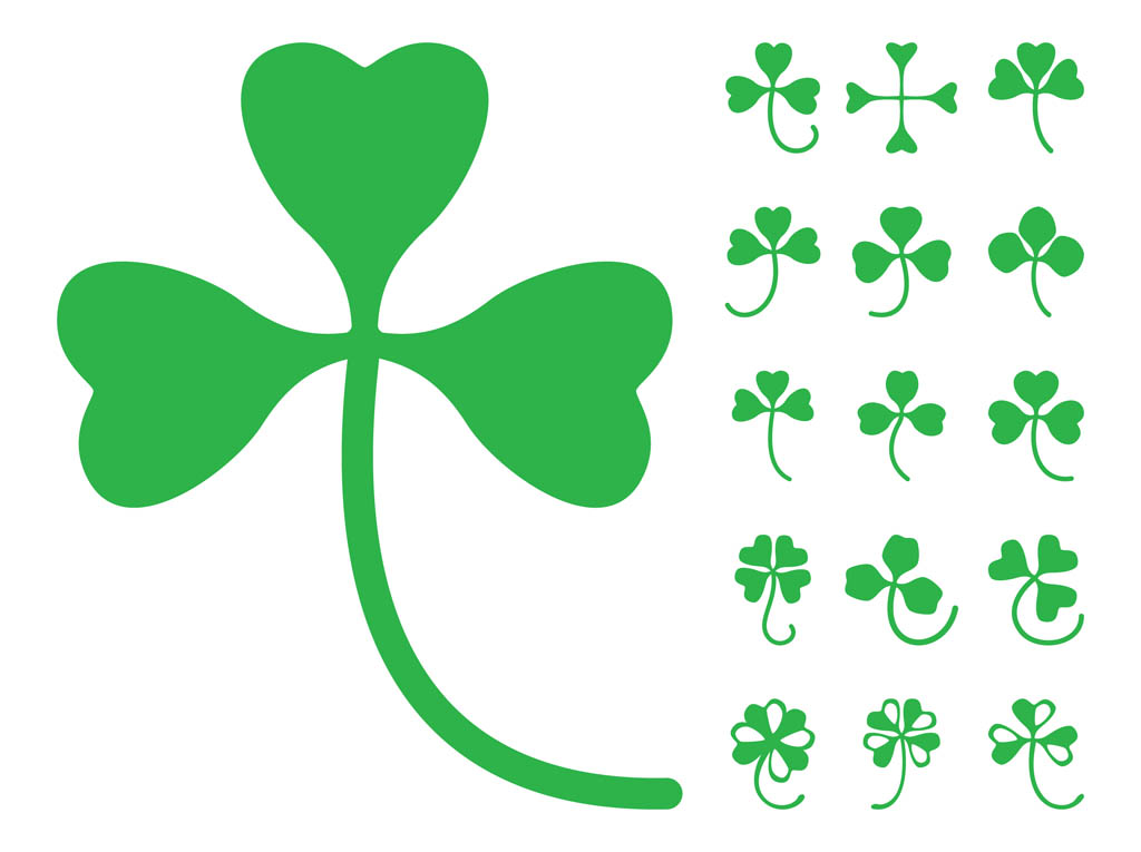 Free Clover Vectors