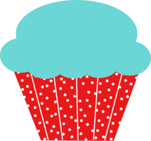 Cupcake clip art - vector clip art online, royalty free & public ...