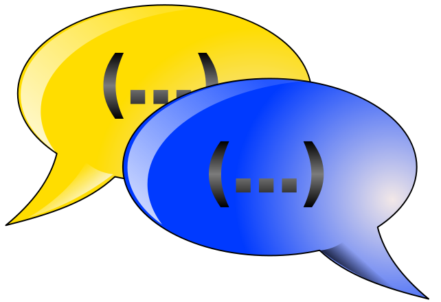 Dialog ballons icon.svg