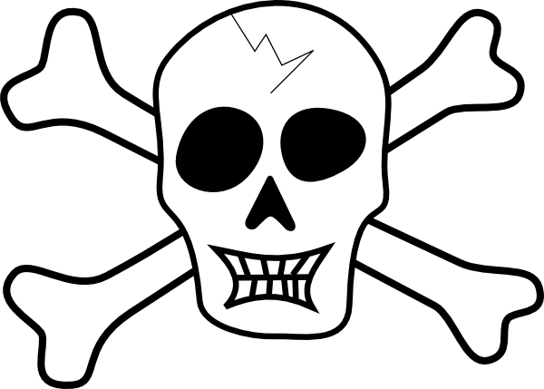 Simple Skull Drawing - ClipArt Best